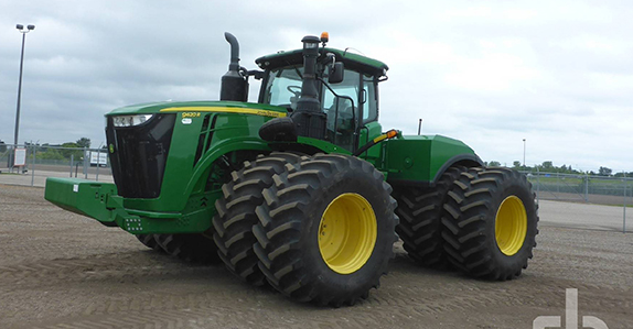 John Deere Tractor 2016 John Deere 9620R 4WD tractor sold by Ritchie Bros.